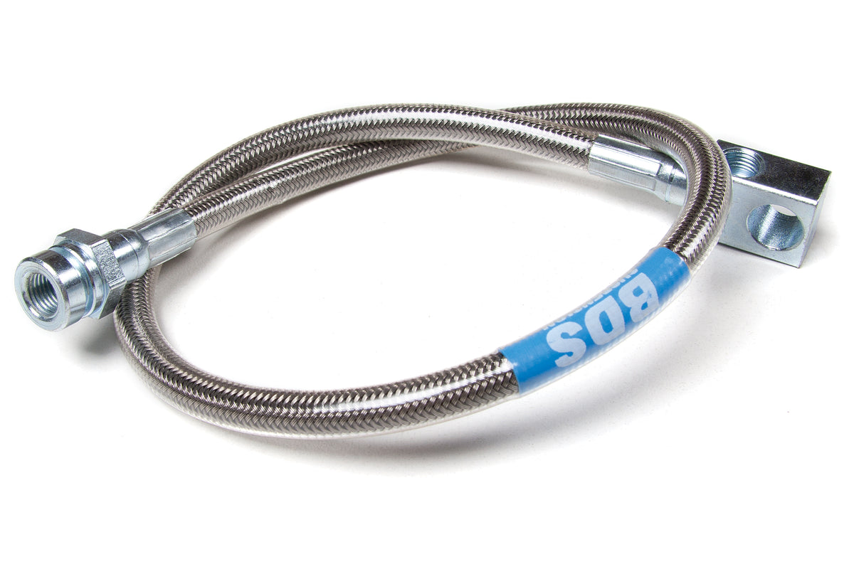 BDS Suspension Rear Brake Line - Stainless Steel | Fits 3-6.5 Inch Lift | 1984-2001 Jeep Cherokee XJ