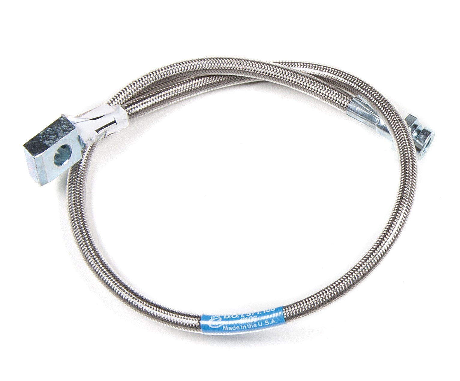 BDS Suspension Rear Brake Line - Stainless Steel | Fits 3-6.5 Inch Lift | 1997-2006 Jeep Wrangler TJ