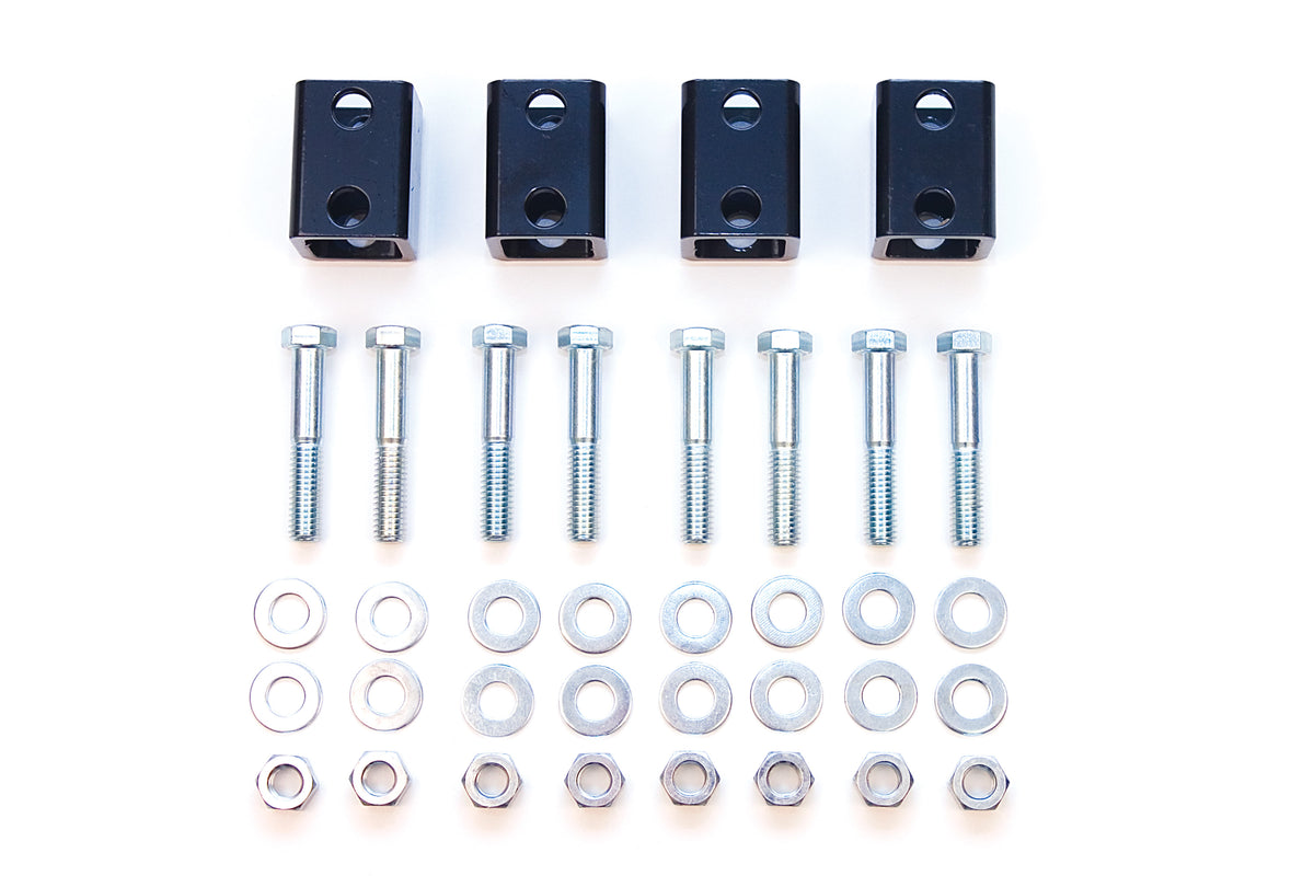 BDS Suspension Carrier Bearing Drop Kit | Above Crossmember | 2001-2010 Chevy Silverado and GMC Sierra 1500HD/2500HD/3500HD 2WD