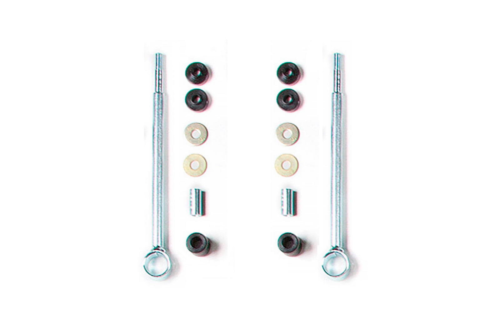 BDS Suspension Front Sway Bar Link Kit | Fits 4-7 Inch Lift | 2001-2010 Chevy Silverado and GMC Sierra 2500HD / 3500HD