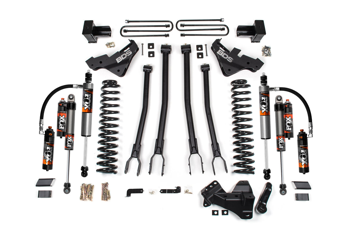 BDS Suspension 4 Inch Lift Kit w/ 4-Link | Ford F450 Super Duty (20-22)
