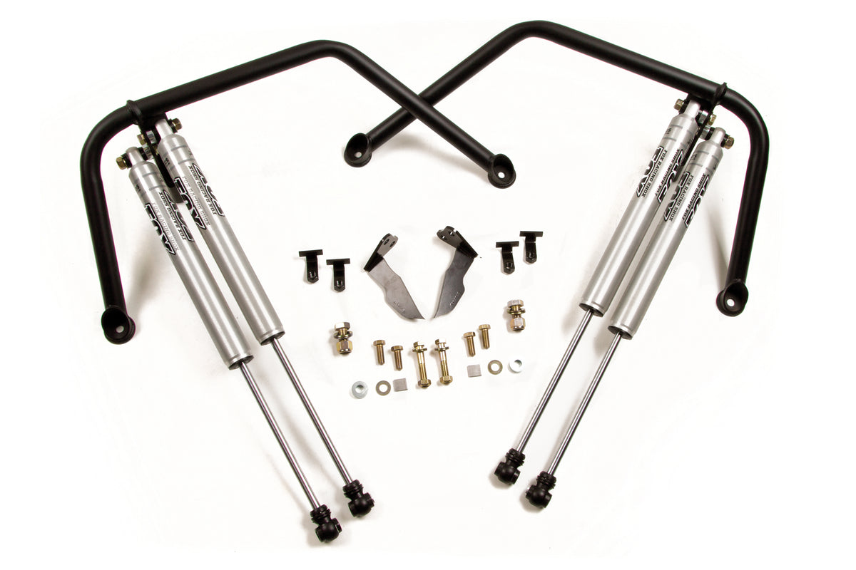 BDS Suspension Dual Shock Hoop Mount Kit | 2008-2016 Ford F250 / F350 Super Duty 4WD
