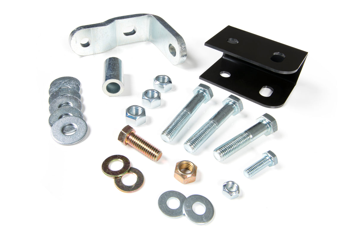 BDS Suspension Track Bar Relocation Bracket | Fits 2-3.5 Inch Lift | 1987-1995 Jeep Wrangler YJ