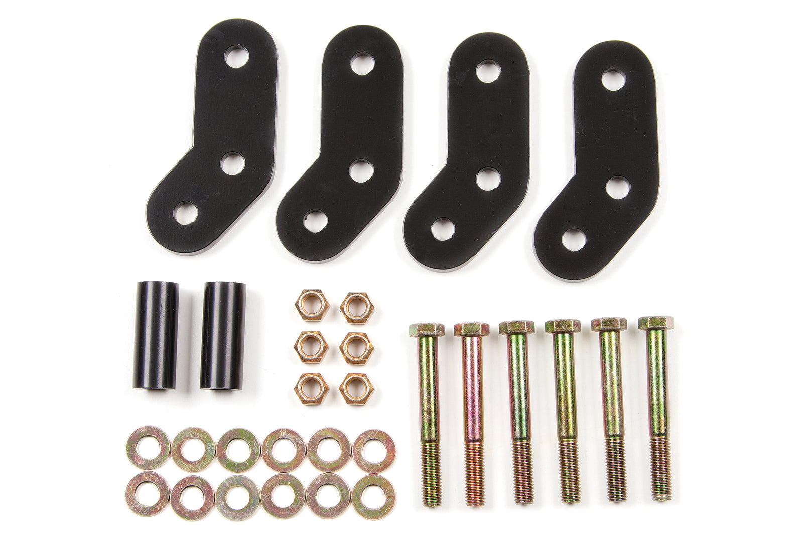 BDS Suspension Rear Shackle Kit | 1/2 Inch Lift | 1976-1986 Jeep CJ5, CJ7, Scrambler