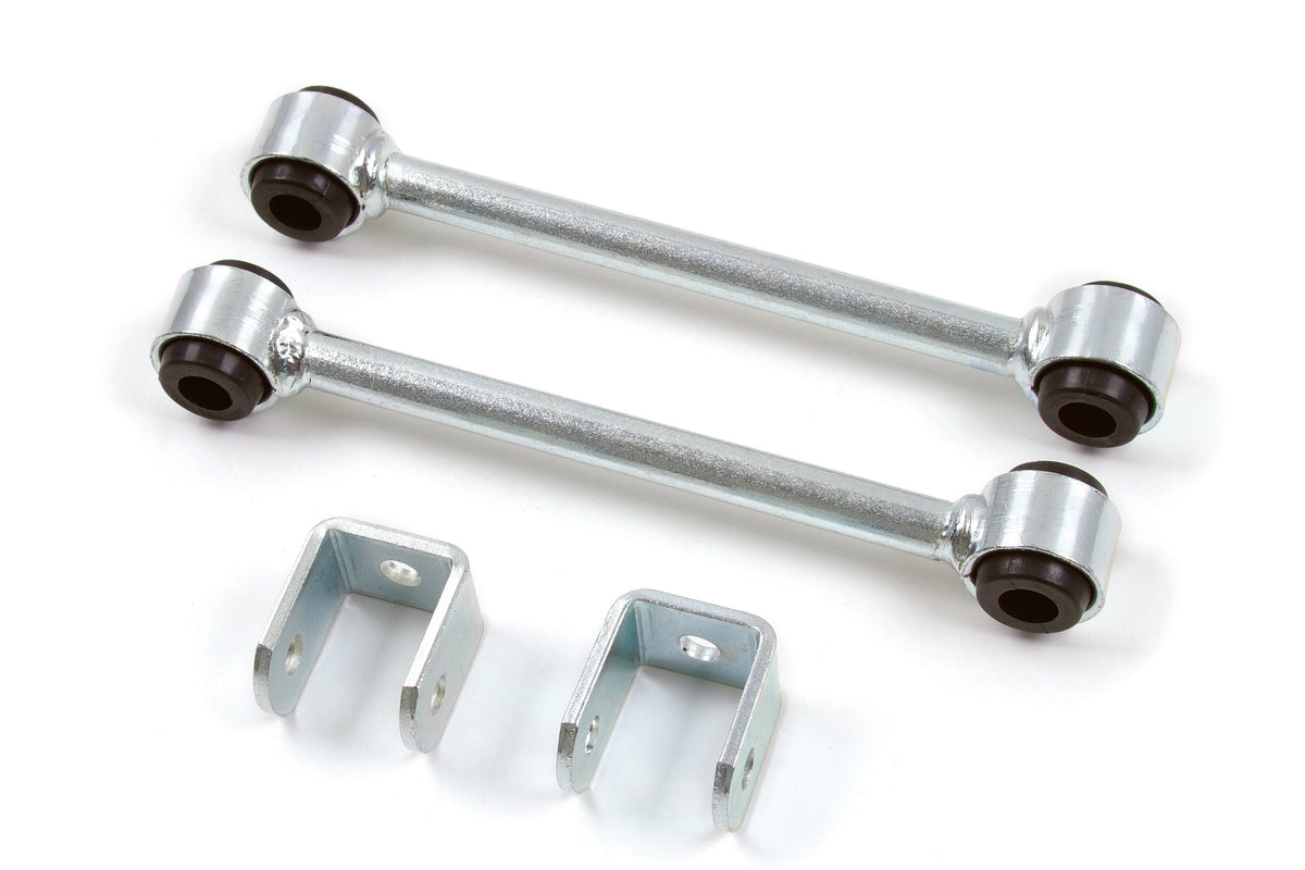 BDS Suspension Front Sway Bar Link Kit | Fits 2-4 Inch Lift | 1997-2006 Jeep Wrangler TJ, 1984-2001 Cherokee XJ, 1993-2004 Grand Cherokee