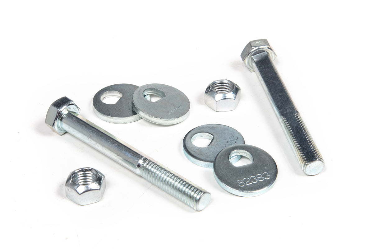 BDS Suspension Alignment Cam Bolt Kit | Front Lower | 1997-2006 Jeep Wrangler TJ and 1993-1998 Grand Cherokee ZJ