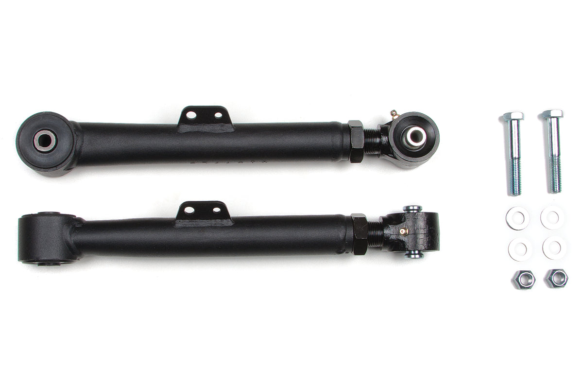 BDS Suspension Adjustable Control Arms - Flex End / Rubber Bushing | Rear Upper | 1997-2006 Jeep Wrangler TJ and 1993-1998 Grand Cherokee ZJ