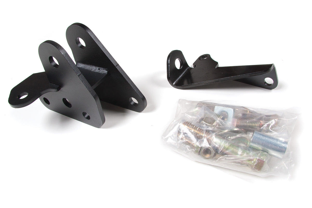 BDS Suspension Front Track Bar Relocation Bracket | Fits 4 Inch Lift | 2007-2018 Jeep Wrangler JK