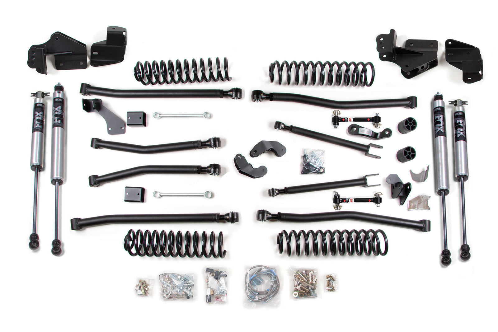 BDS Suspension 4.5 Inch Lift Kit | Long Arm | Jeep Wrangler JK Rubicon (07-18) 4-Door