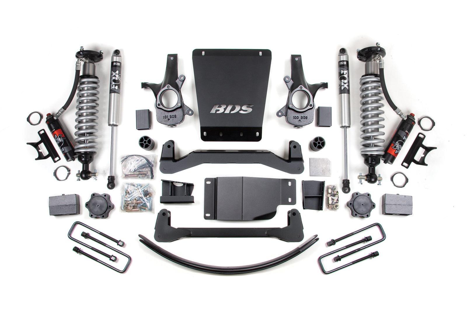 BDS Suspension FOX 6-inch Performance Elite Coilover Kit for Chevy Silverado/GMC Sierra (07-13)