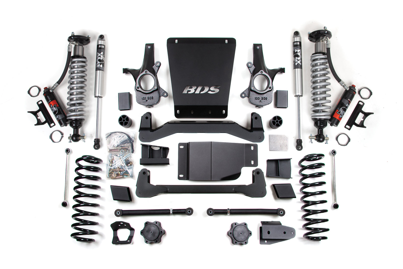 BDS Suspension 6" Lift Kit With FOX 2.5 Coil-overs And FOX 2.0 Shocks | 07-14 GM SUV