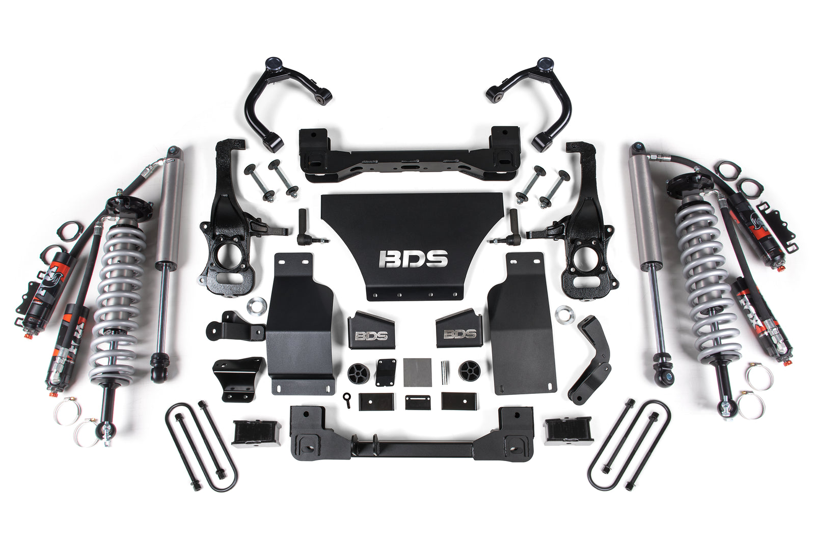 BDS Suspension 2.5" Lift Kit With FOX 2.5 Coil-overs And FOX 2.0 Rear Shocks | 25-26 SILVERADO/SIERRA 1500 Trail BOSS/AT4 5.3L/6.2L