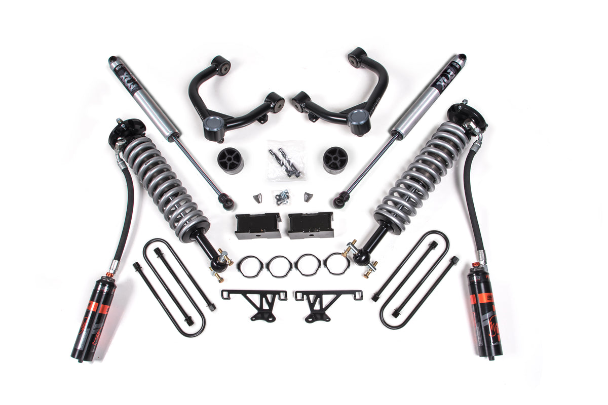 BDS Suspension 1.5" Lift Kit With FOX 2.5 Performance Elite Coil-overs & FOX 2.0 Rear Shocks | 25-26 Silverado Trail BOSS/ Sierra 1500 AT4 4WD