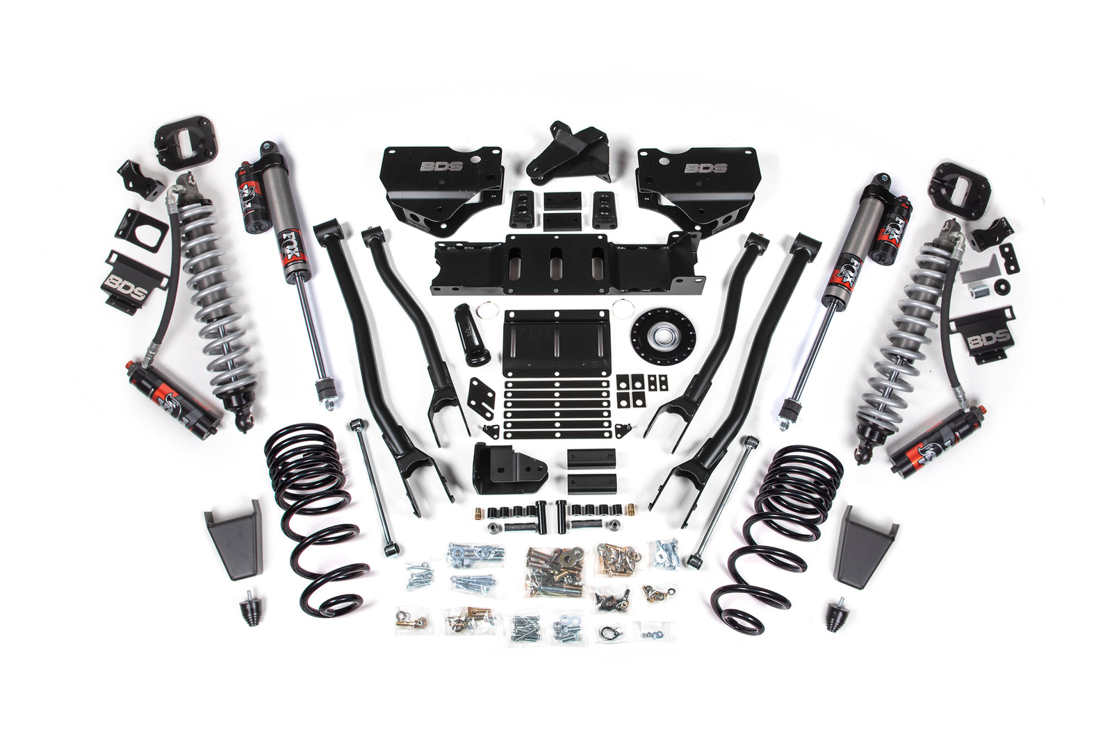 BDS Suspension 6 Inch Lift Kit w/ 4-Link | Extended Travel | Ram 2500 (25-26) 4WD | Diesel