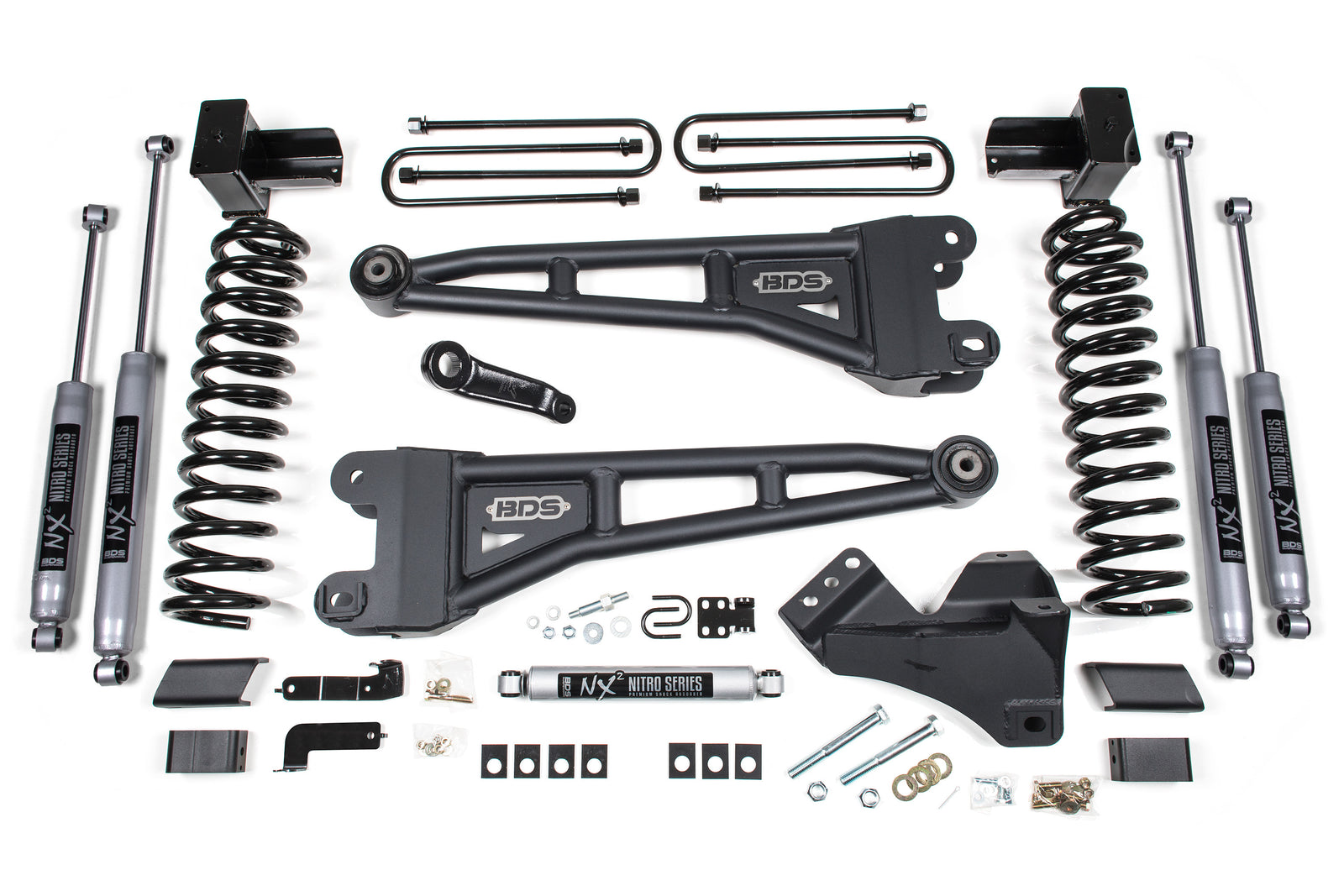 BDS Suspension 5 Inch Lift Kit w/ Radius Arm | Ford F250/F350 Super Duty (23-26) 4WD | Gas