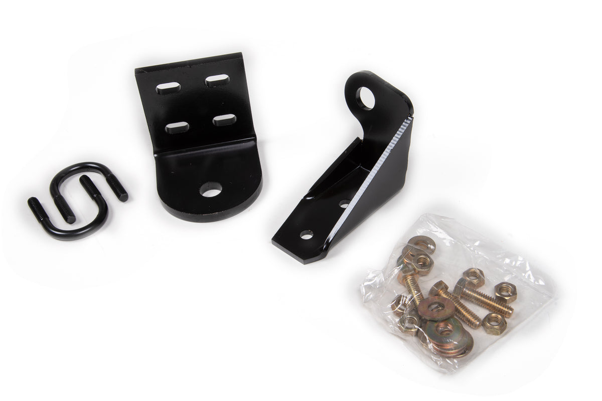 BDS Suspension Single Steering Stabilizer Mounting Kit | 1980-1996 Ford F150, F250 and Bronco | Without Factory Dual Shocks
