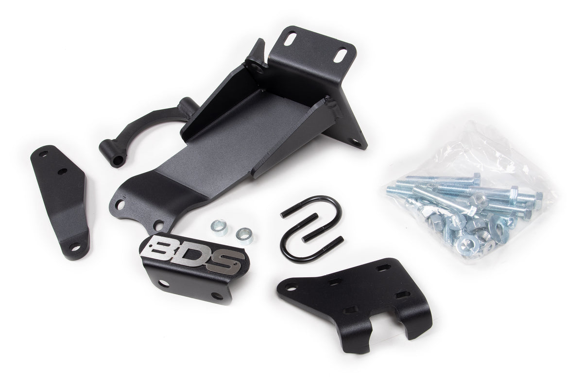 BDS Suspension Dual Steering Stabilizer Mounting Kit | 2014-2018 Ram 2500 and 2013-2018 Ram 3500 4WD