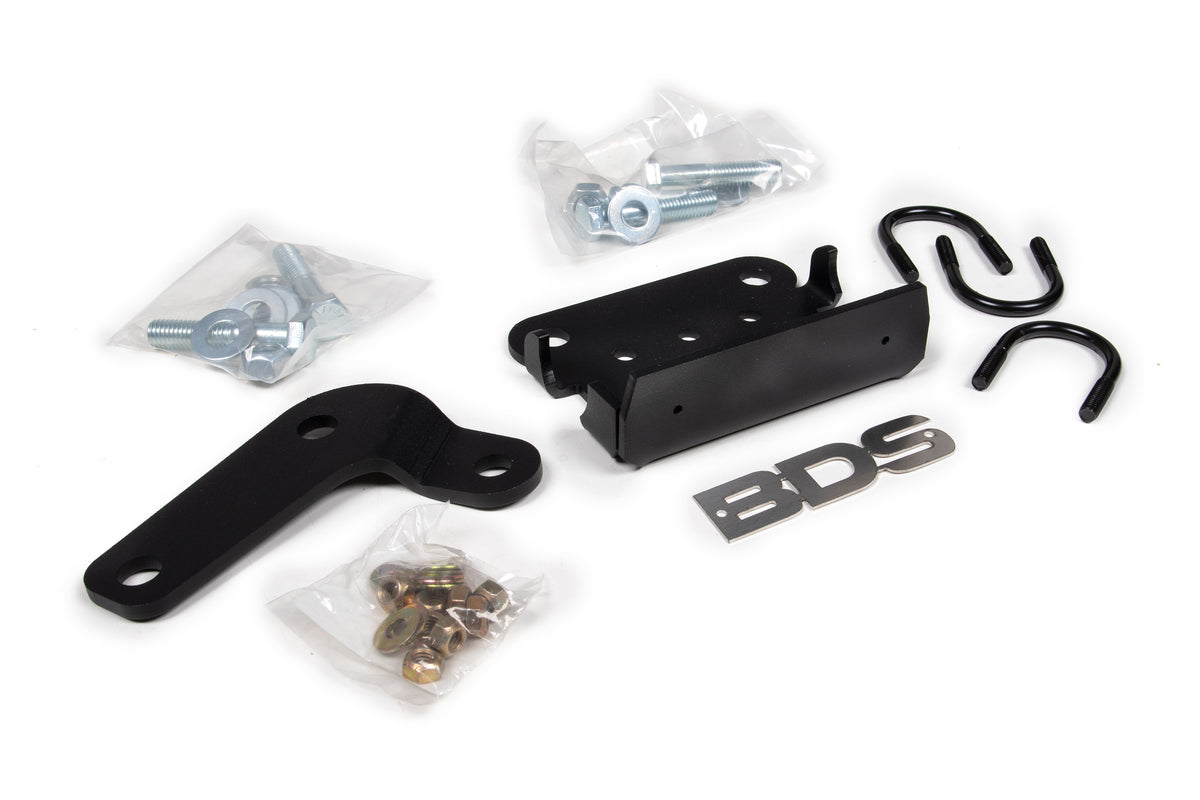 BDS Suspension Dual Steering Stabilizer Mounting Kit | 1999-2004 Ford F250/F350 Super Duty and 2005 Excursion 4WD