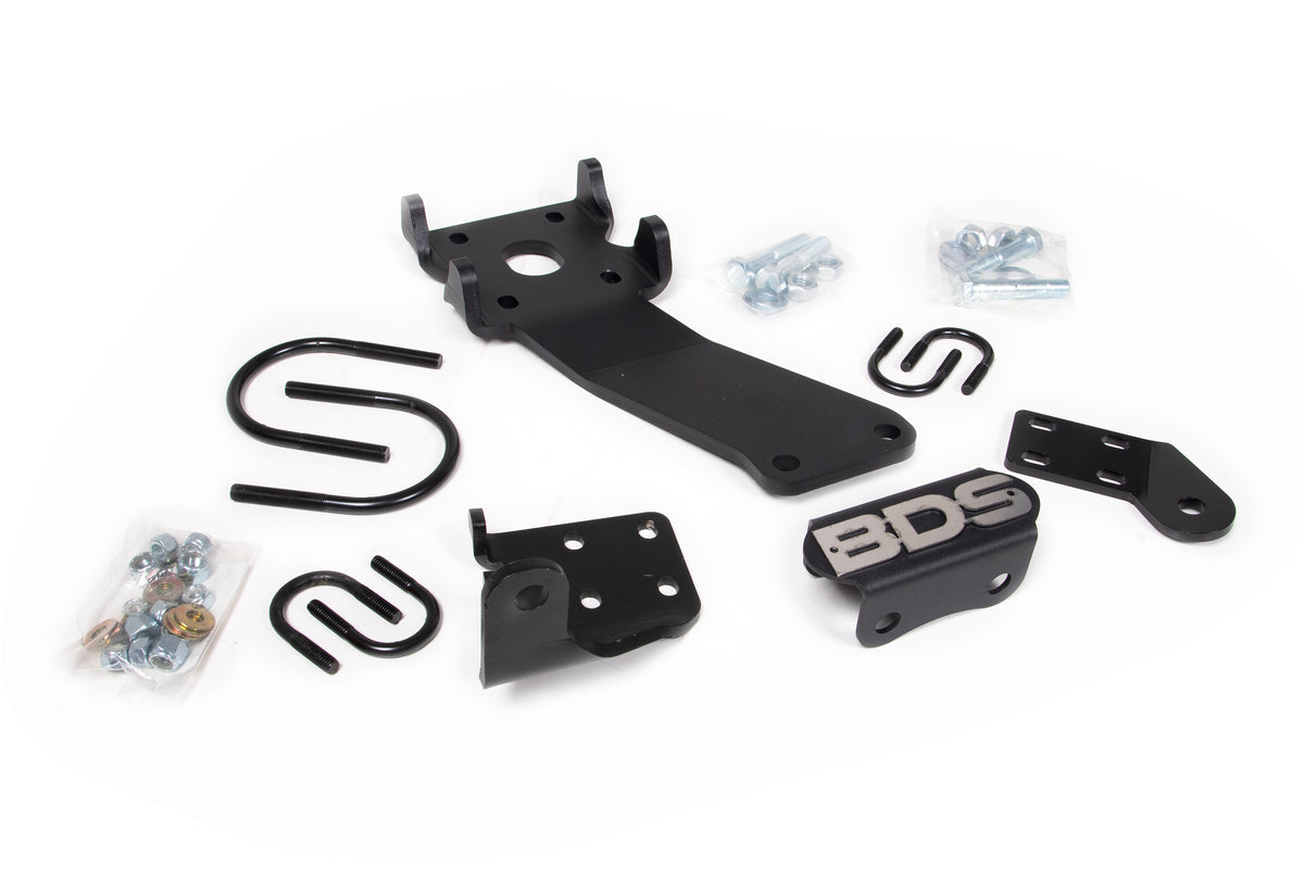 BDS Suspension Dual Steering Stabilizer Mounting Kit | 1994-2001 Dodge Ram 1500 and 1994-2002 Ram 2500 4WD