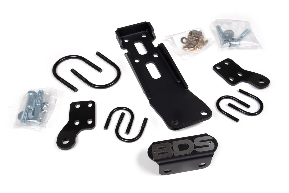 BDS Suspension Dual Steering Stabilizer Mounting Kit | 2007-2018 Jeep Wrangler JK