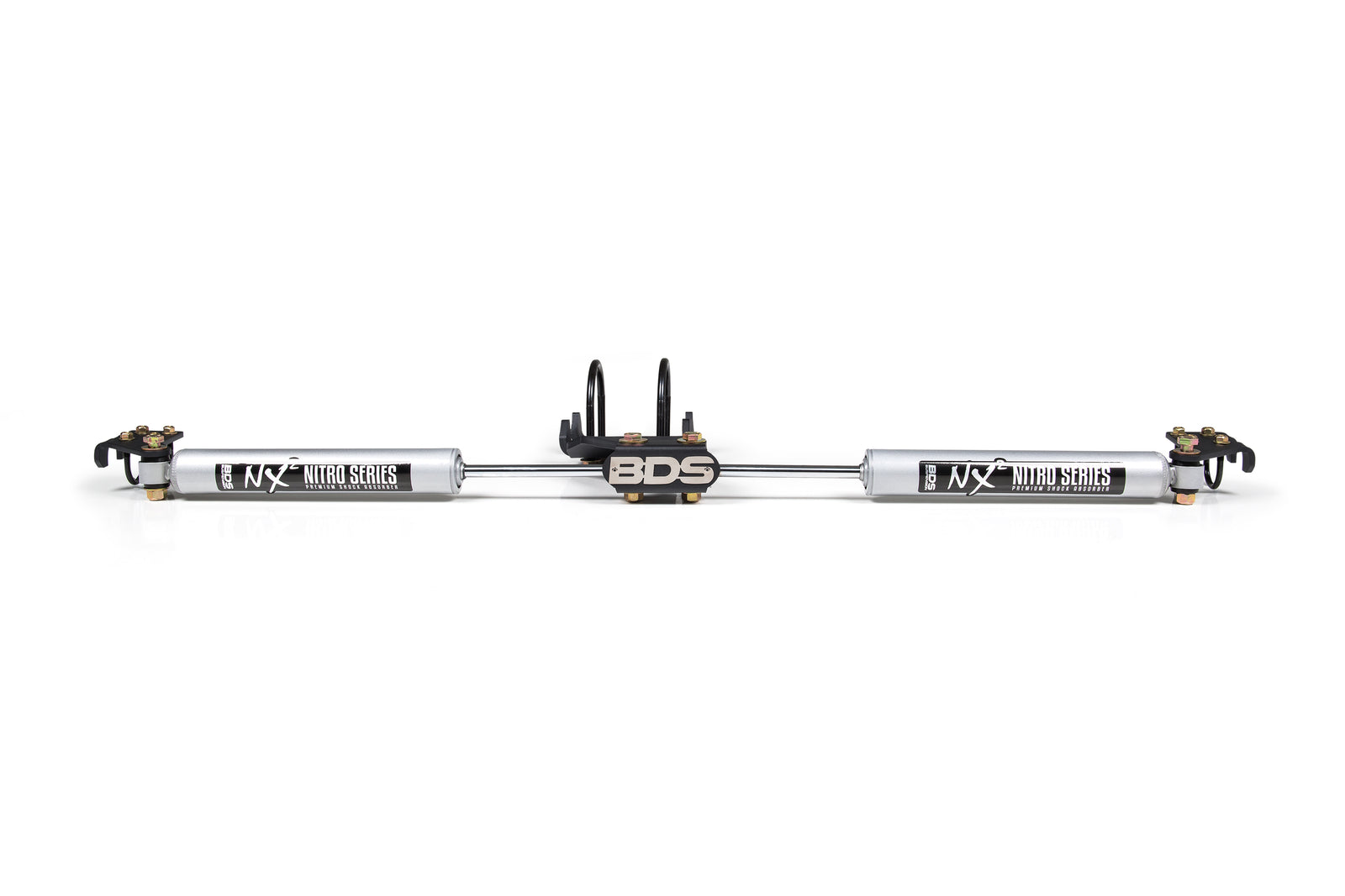 BDS Suspension Dual Steering Stabilizer w/ NX2 | Ford F250/F350 05-26