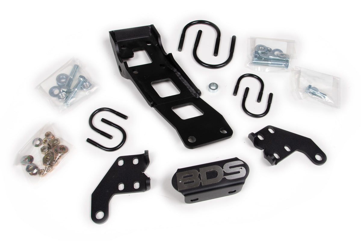 BDS Suspension Dual Steering Stabilizer Mounting Kit | 2018-2026 Jeep Wrangler JL