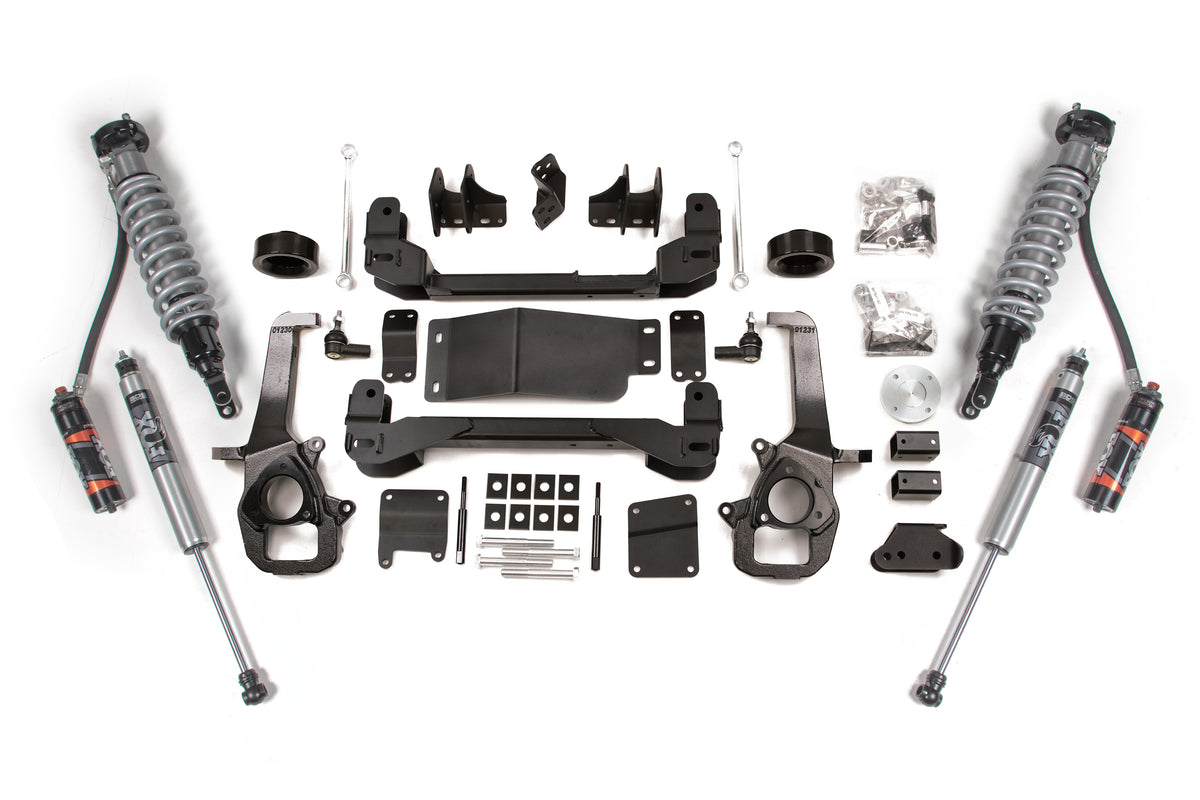 BDS Suspension 4" FOX 2.5 Coilover Lift Kit | Ram 1500 4WD (2013–2018, 2019–2024 Classic)