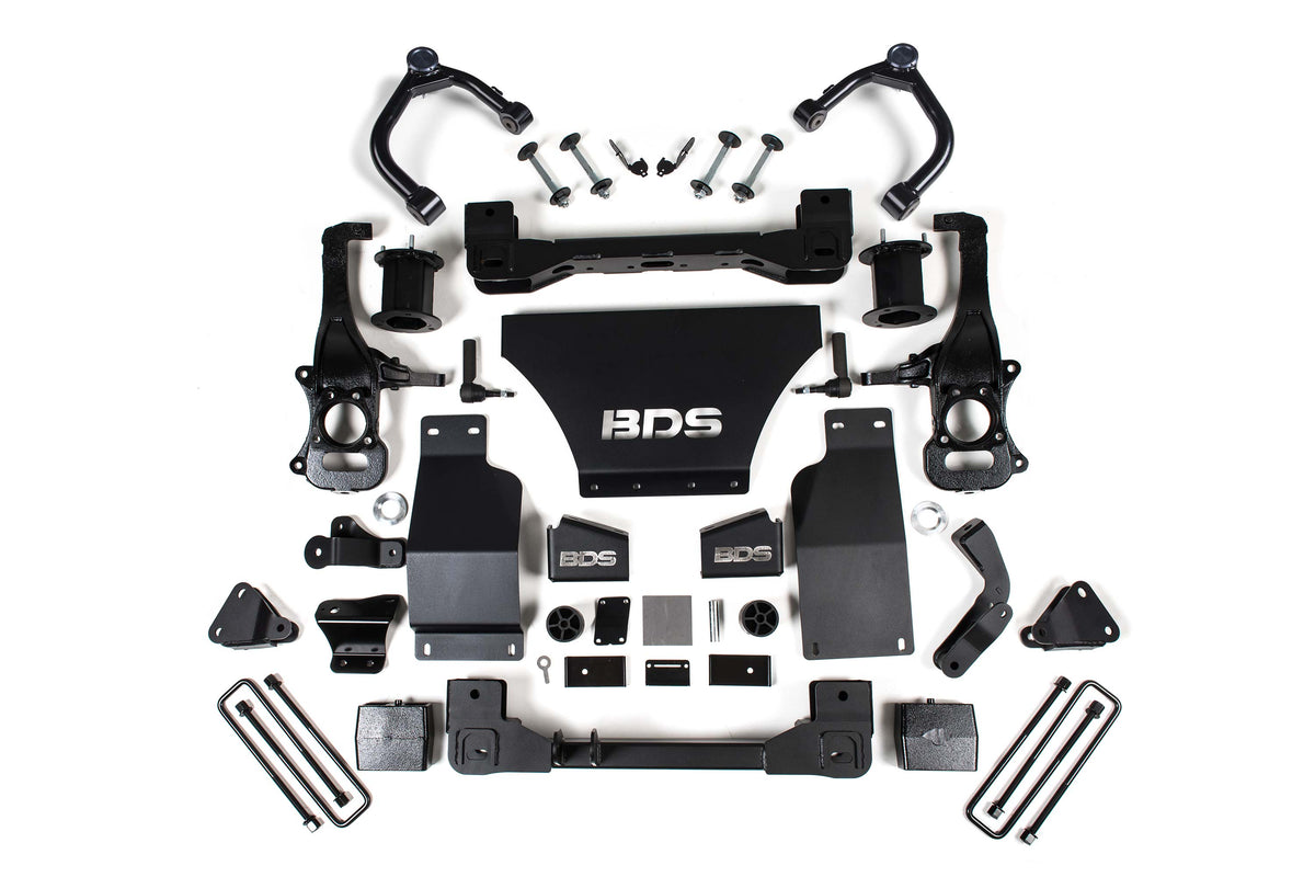 BDS Suspension 4" Lift Kit | Chevy Silverado ZR2 & GMC Sierra AT4X (2022–2026) | BDS Suspension