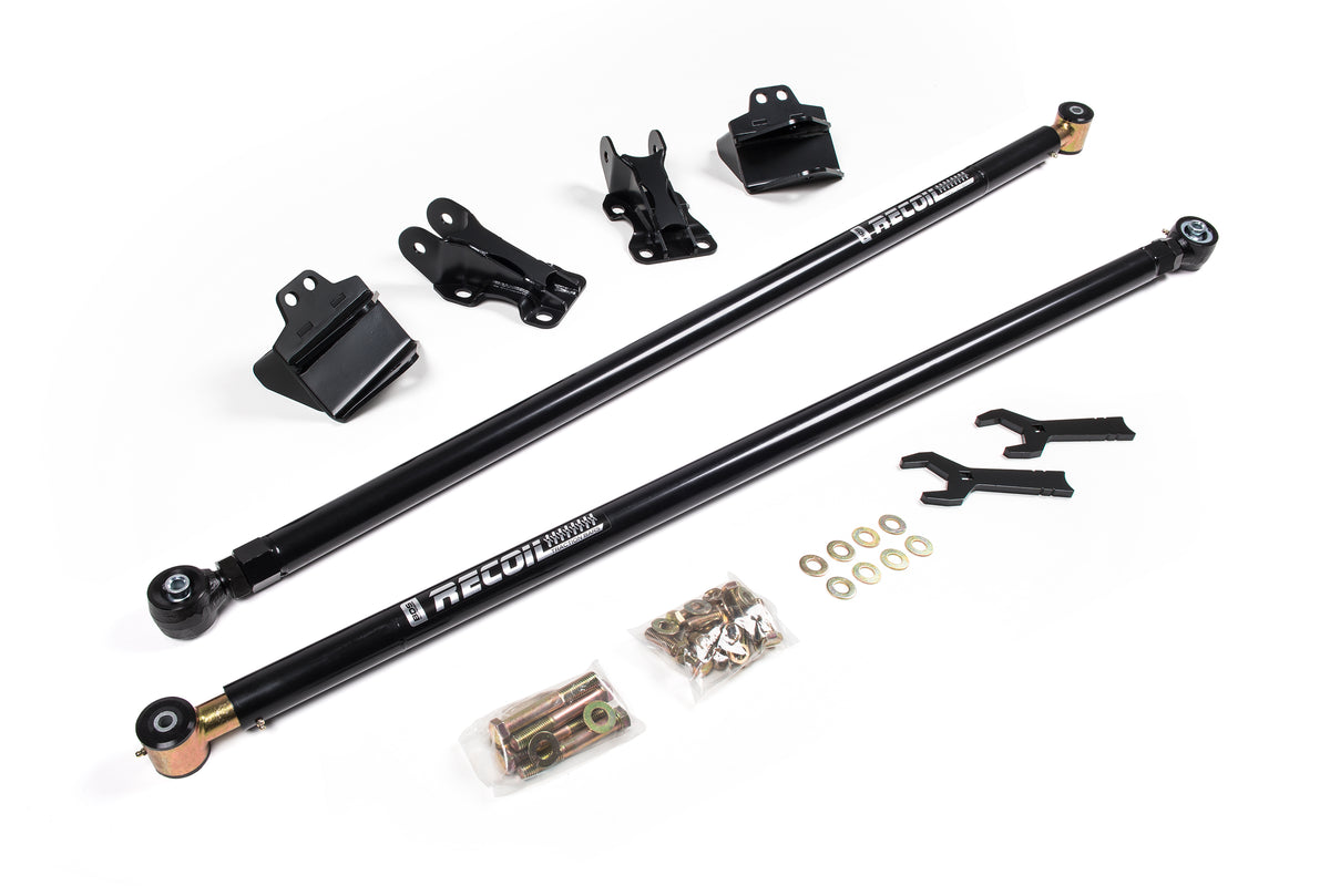 BDS Suspension 01-10 Chevy/GMC 2500/3500 HD Recoil Traction Bar Kit