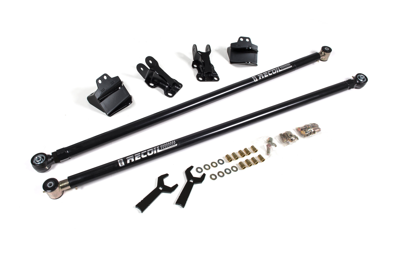 BDS Suspension Recoil Traction Bar Kit | 07-26 SILVERADO/SIERRA 1500
