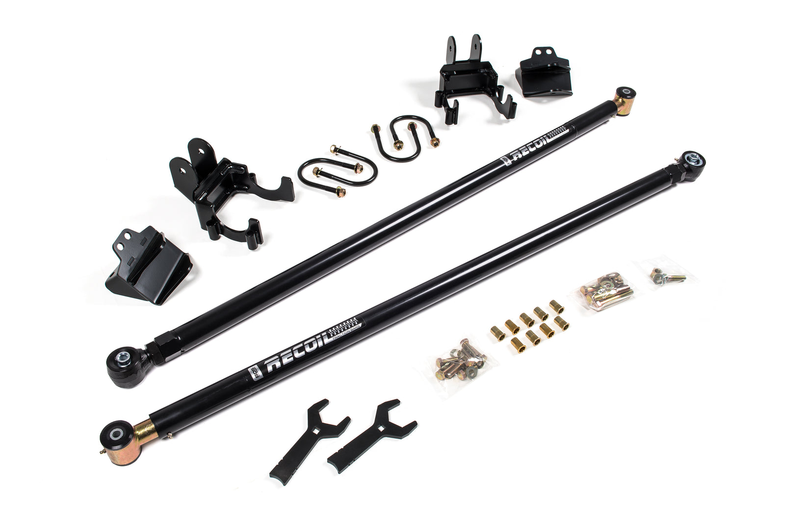 BDS Suspension Recoil Traction Bar Kit Long Bed | 11-16 Super Duty