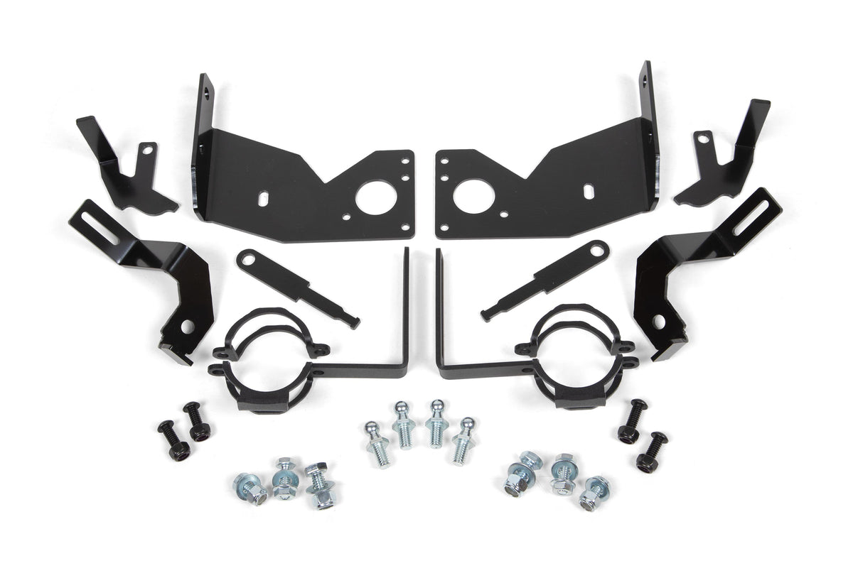 BDS Suspension Ride Height Sensor Relocation Bracket kit | 2023-2026 Ford F-250 F-350 | 4X4