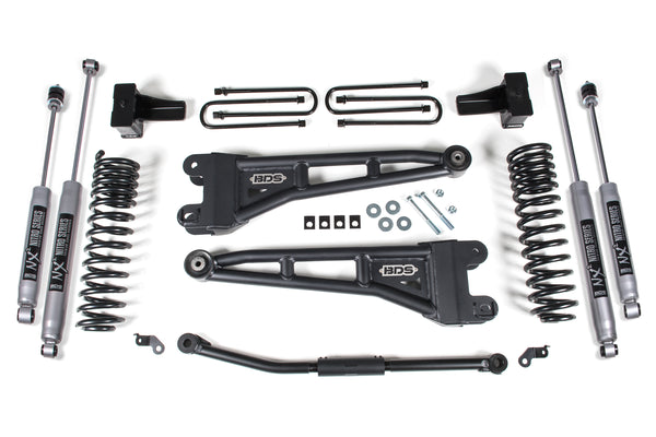 BDS Suspension 2.5 Inch Lift Kit w/ Radius Arm | Ford F250/F350 Super Duty (11-16) Diesel