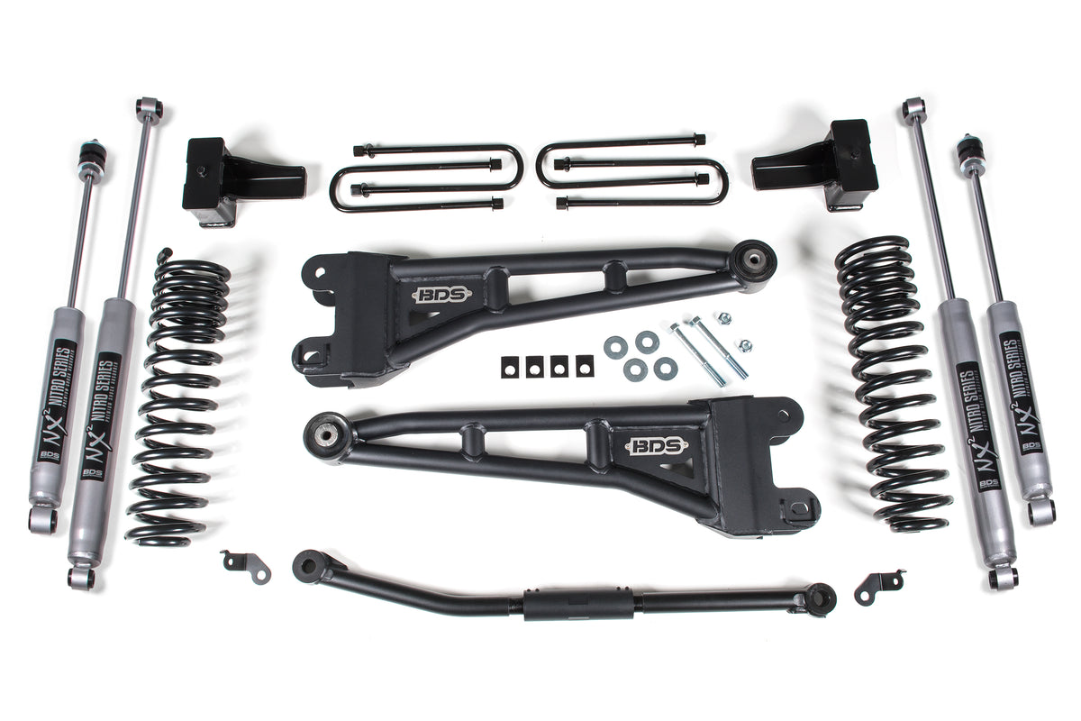 BDS Suspension 2.5 Inch Lift Kit w/ Radius Arm | Ford F250/F350 Super Duty (11-16) Diesel