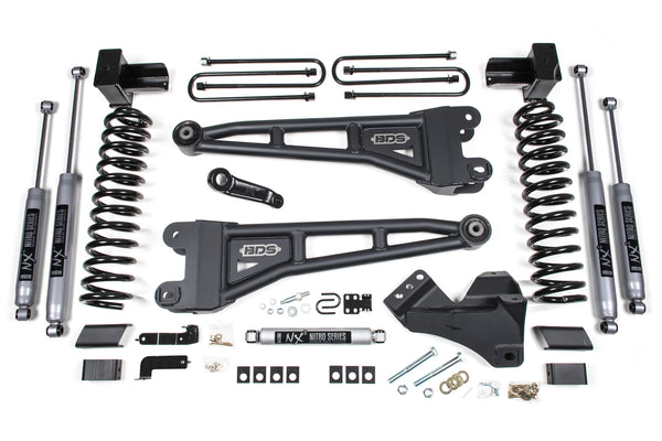 BDS Suspension 5 Inch Lift Kit w/ Radius Arm | Ford F250/F350 Super Duty (20-22) 4WD | Gas