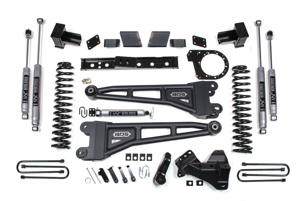 BDS Suspension 7-Inch Radius Arm Lift Kit | Ford F250/F350 Super Duty Diesel (20-22)