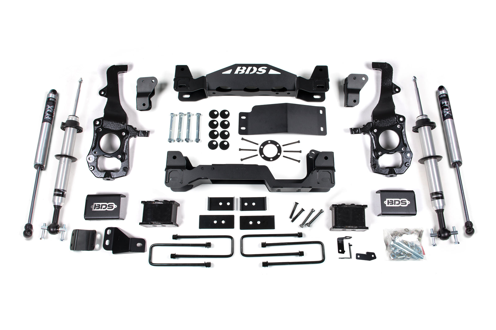 BDS Suspension 6 Inch Lift Kit | FOX 2.0 Strut | Ford F150 (21-26) 4WD