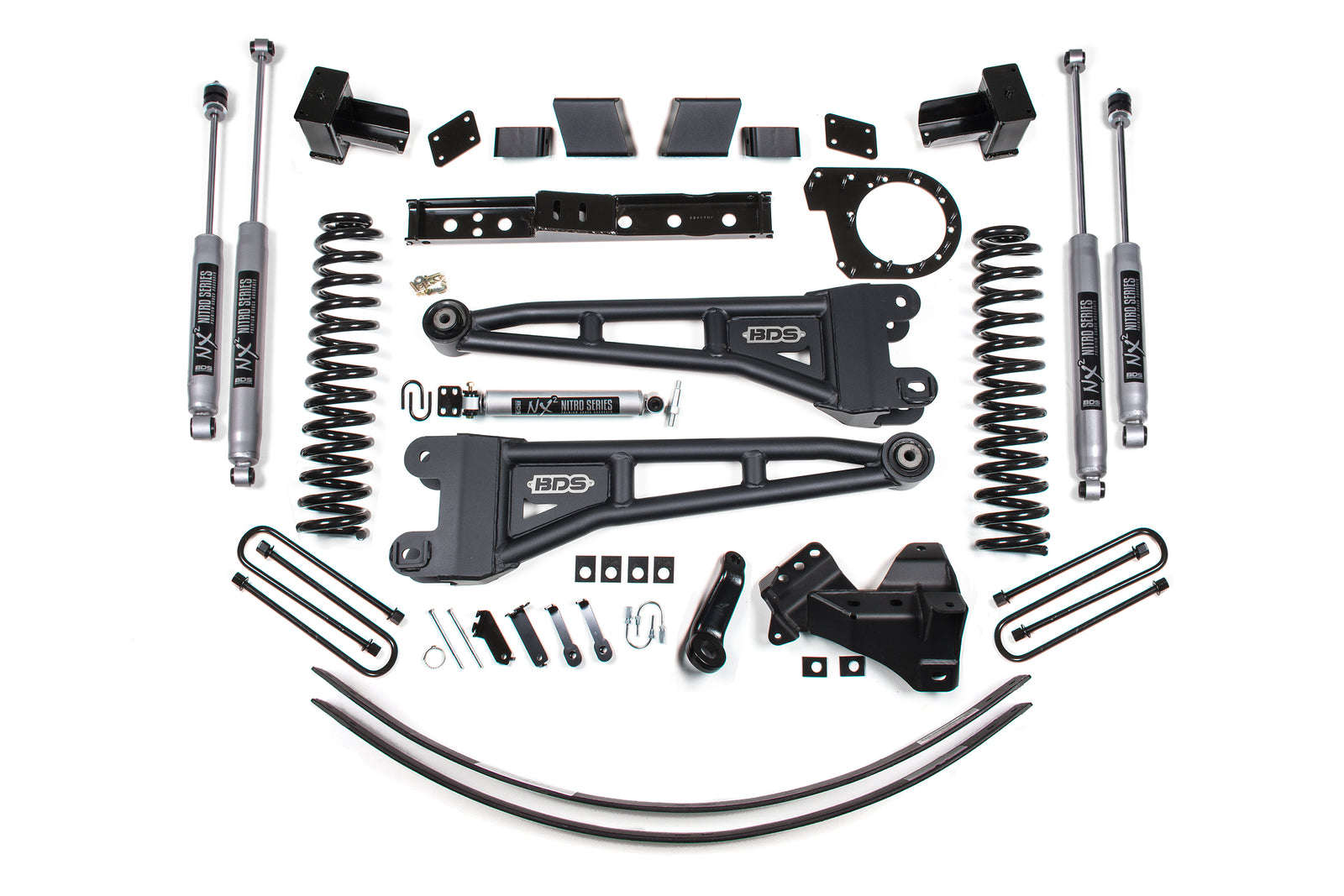 BDS Suspension 6 Inch Lift Kit w/ Radius Arm | Ford F250/F350 Super Duty (17-19) 4WD | Diesel