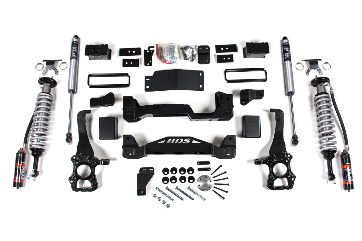 BDS Suspension 6 Inch Lift Kit | FOX 2.5 Performance Elite Coil-Over | Ford F150 (15-20) 4WD