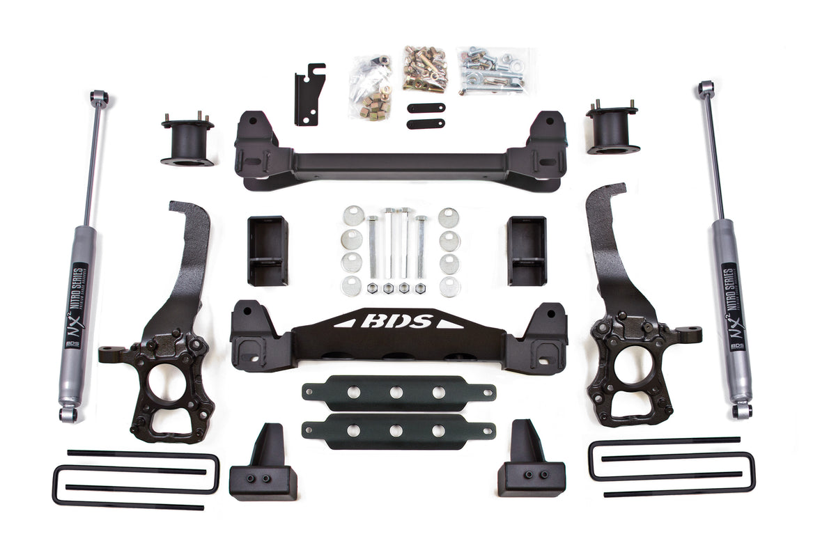 BDS Suspension 4 Inch Lift Kit | Ford F150 (15-20) 2WD
