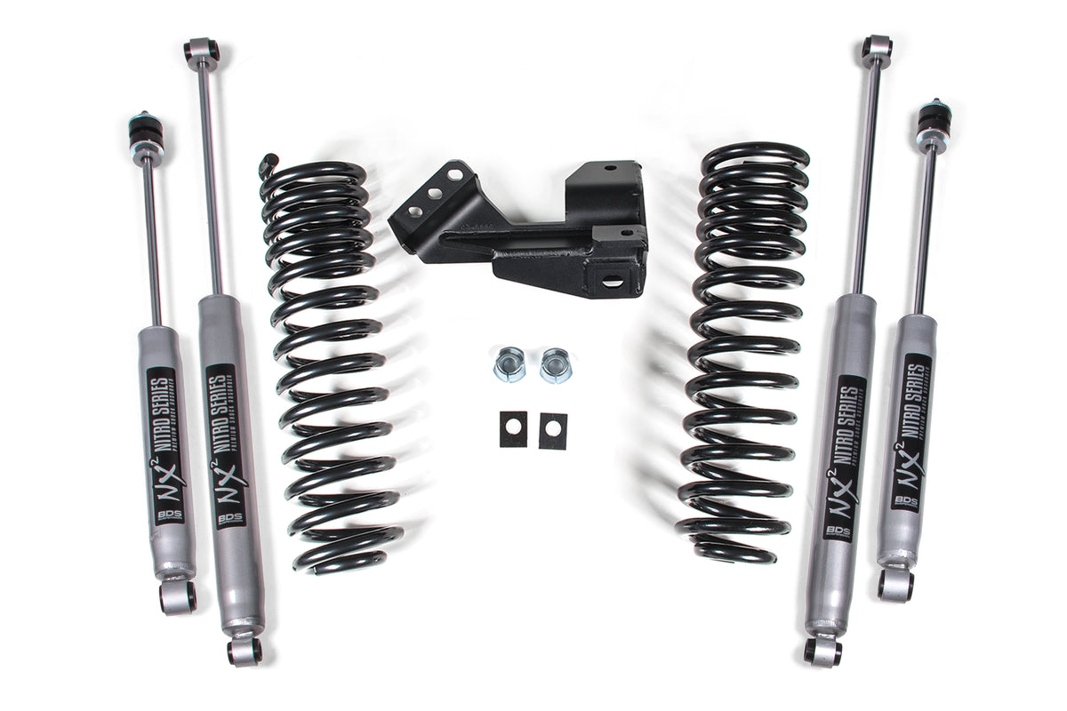 BDS Suspension 2 Inch Leveling Kit | Performance Spring | Ford F250/F350 Super Duty (17-26) 4WD