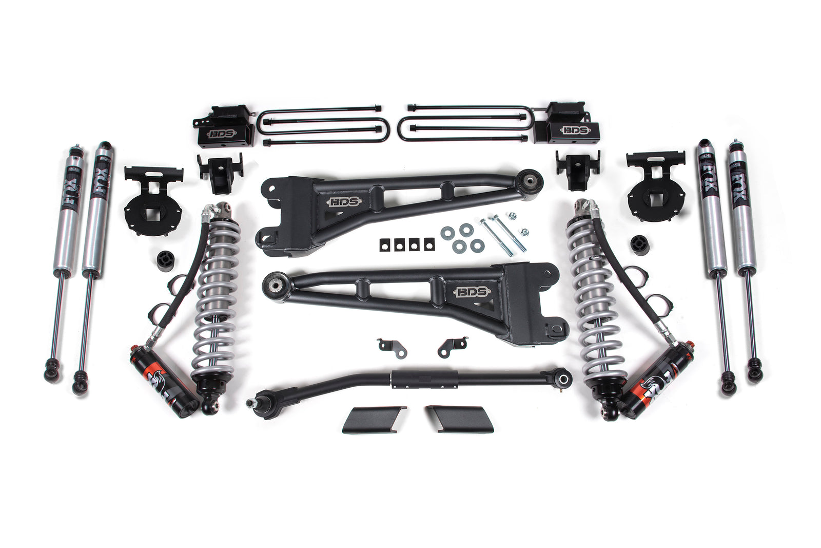 BDS Suspension 2.5 Inch Lift Kit w/ Radius Arm | FOX 2.5 Coil-Over Conversion | Ford F450 Super Duty (20-22) 4WD