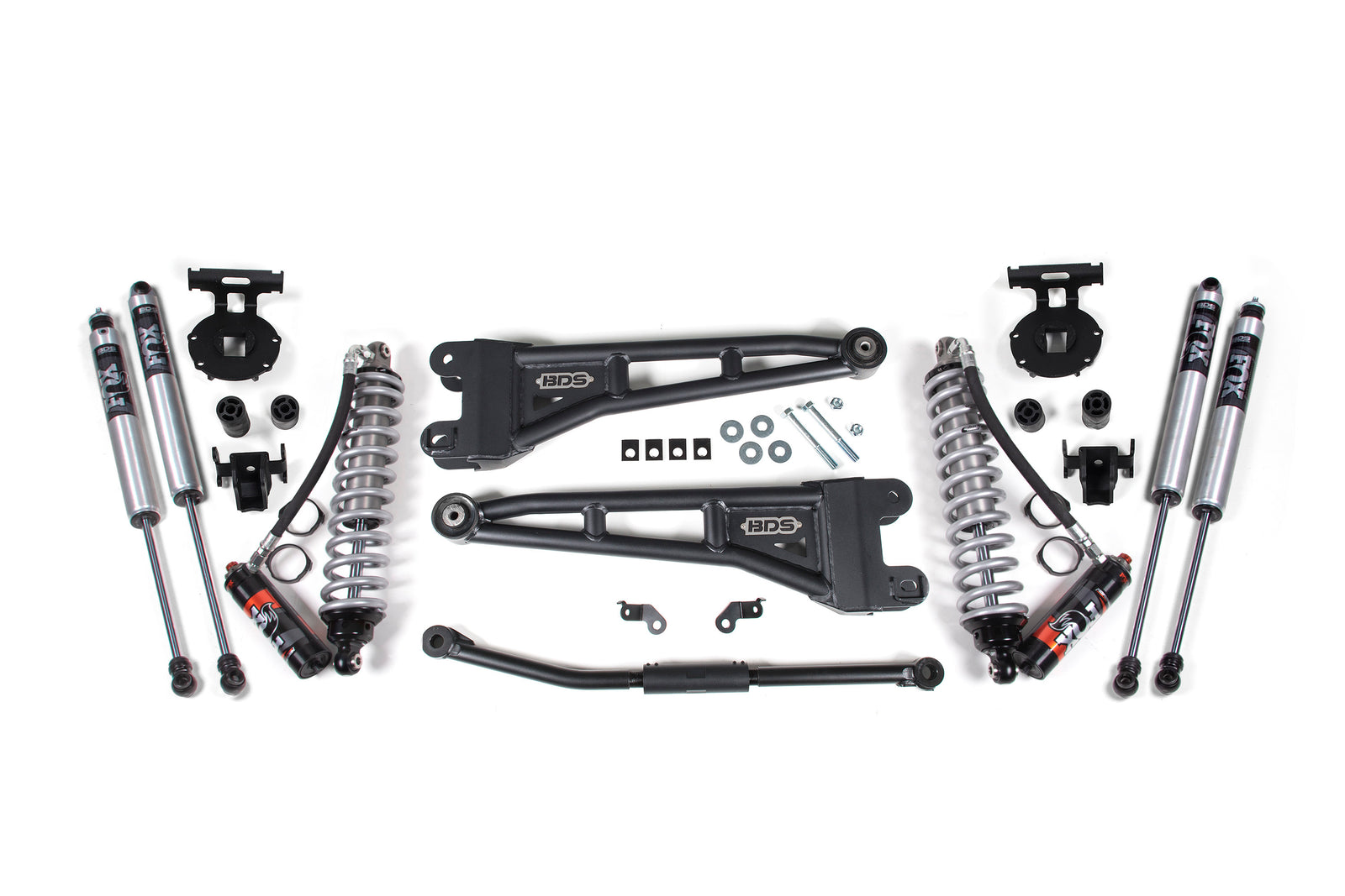 BDS Suspension 2.5" Lift Kit w/ Radius Arm | FOX 2.5 Performance Elite Coilover Conversion | Ford F250/F350 Super Duty (11-16)