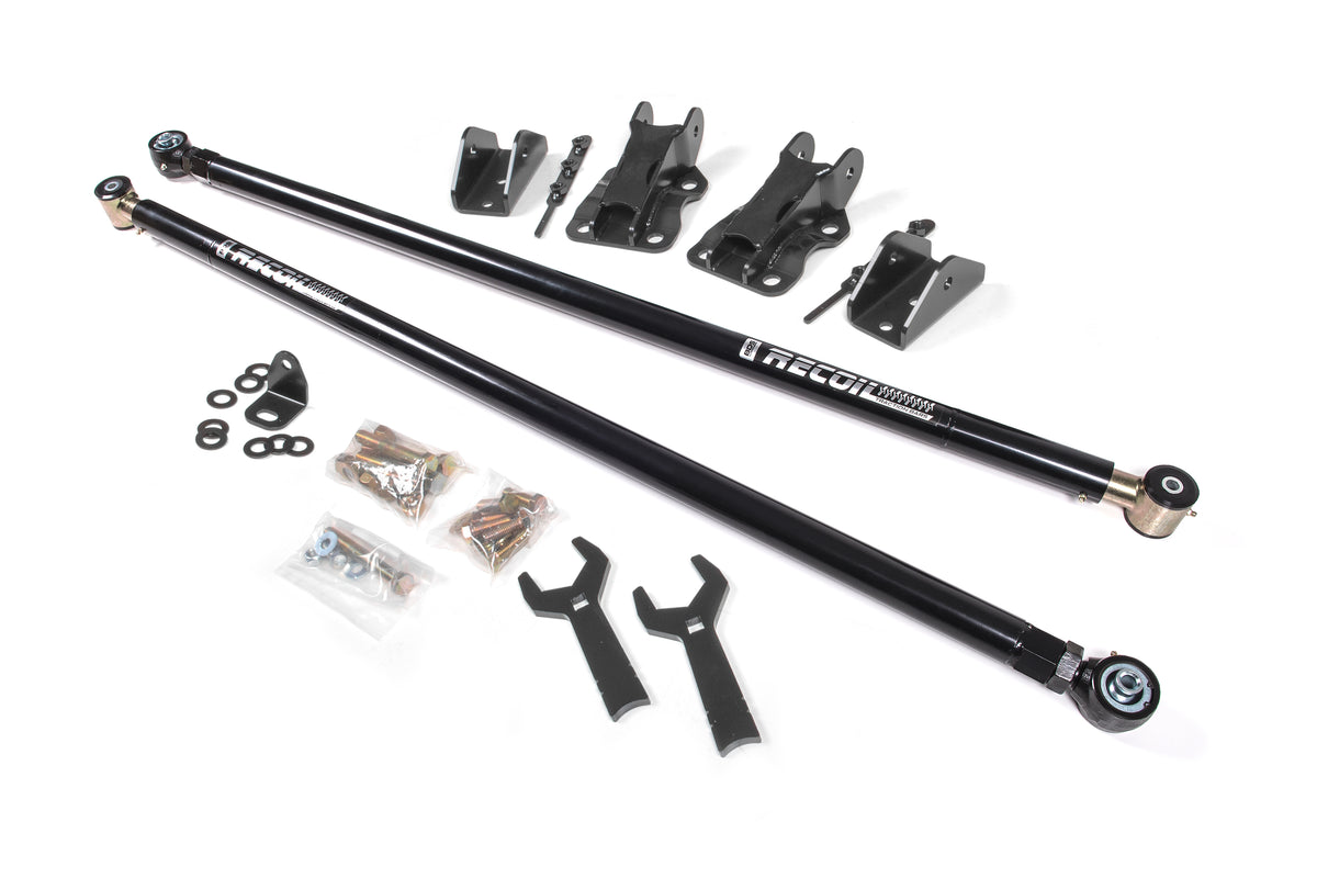 BDS Suspension Recoil Traction Bar Kit | Ford F250/F350 Super Duty (17-26) w/ 3.5-4 in Axle