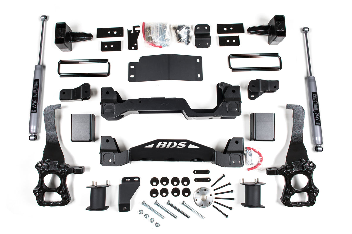 BDS Suspension 6 Inch Lift Kit | Ford F150 (15-20) 4WD