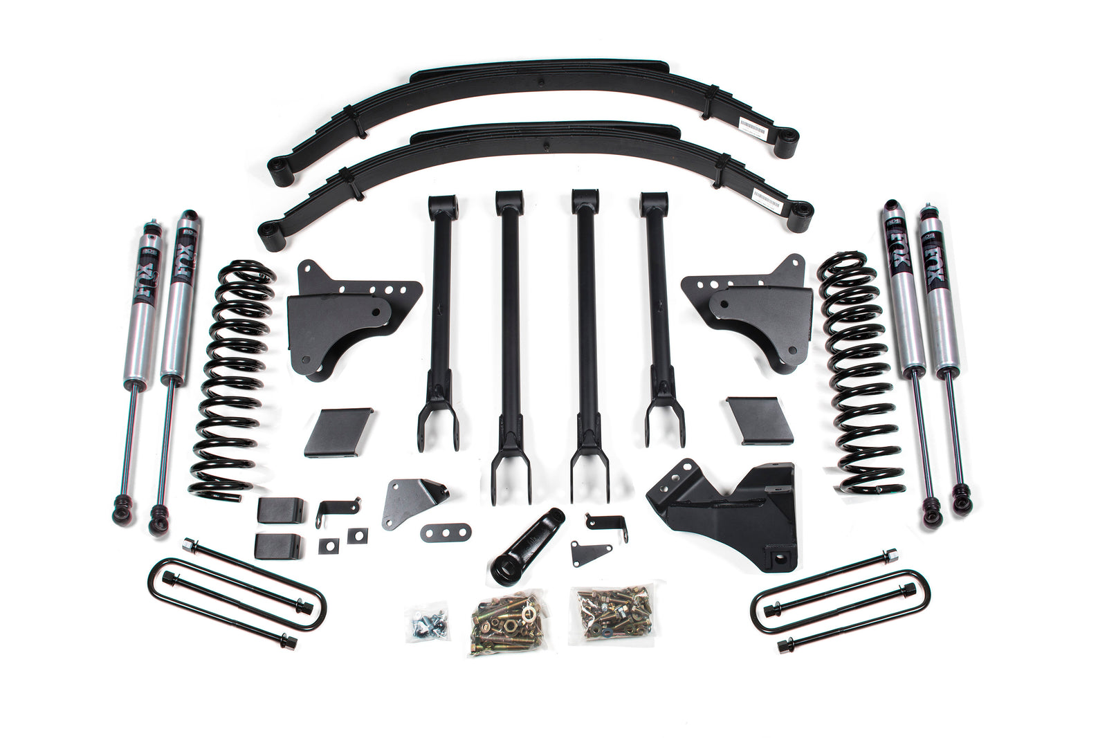 BDS Suspension 6 Inch Lift Kit w/ 4-Link | Ford F250/F350 Super Duty (11-16) 4WD | Diesel