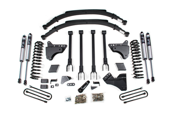 BDS Suspension 6 Inch Lift Kit w/ 4-Link | Ford F250/F350 Super Duty (11-16) 4WD | Diesel