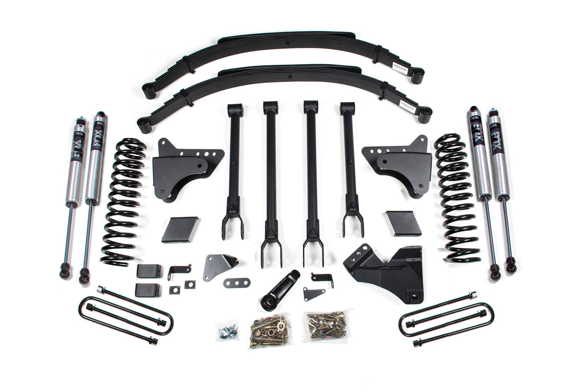 BDS Suspension 6 Inch Lift Kit w/ 4-Link | Ford F250/F350 Super Duty (11-16) 4WD | Diesel