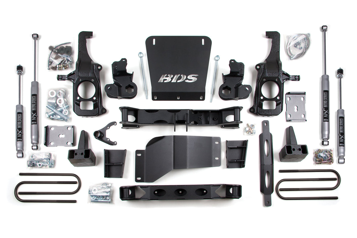 BDS Suspension 6.5 Inch Lift Kit | Chevy Silverado 2500 HD (2011-2019) | GMC Sierra 2500 HD (2011-2019) - 727FDSC
