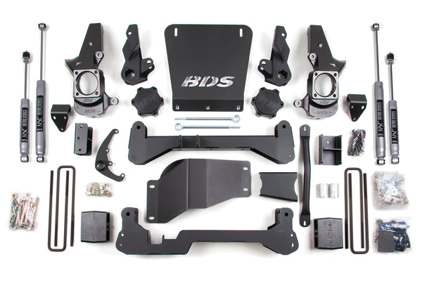 BDS Suspension 7 Inch Lift Kit | Chevy Silverado or GMC Sierra 2500HD/3500 (01-10) 4WD